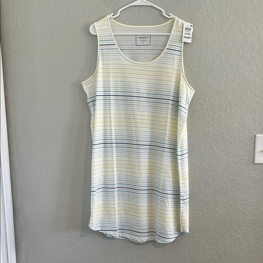 Striped Sleeveless pajama